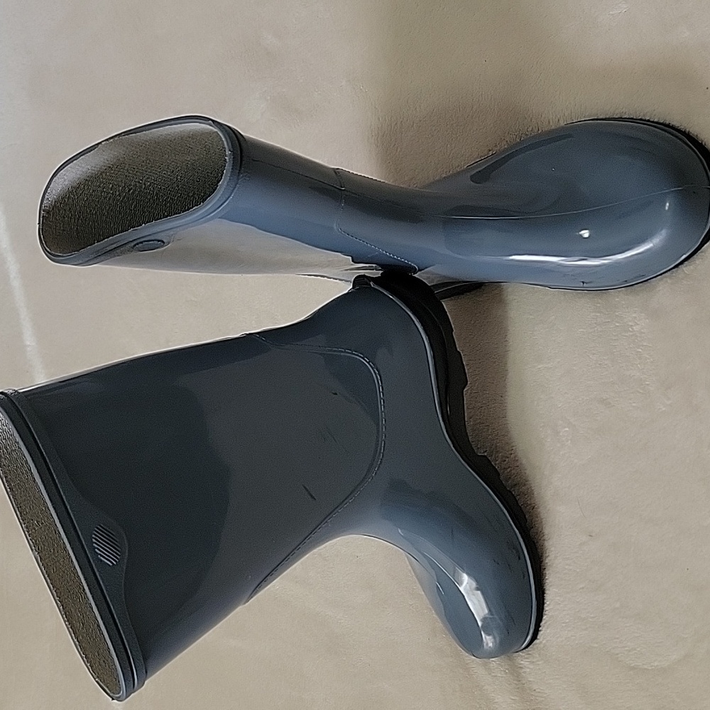 Sloggers Rain Boots Gray Sz 7